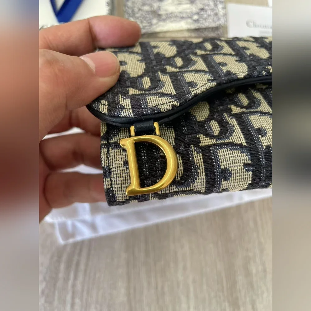 Dior Saddle Lotus Wallet